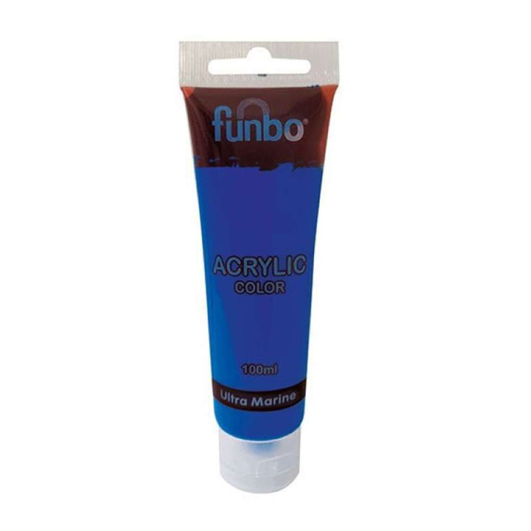 Funbo Acrylic TUBE 100ml 33 ULTRA MARINE FO-AC-100-033